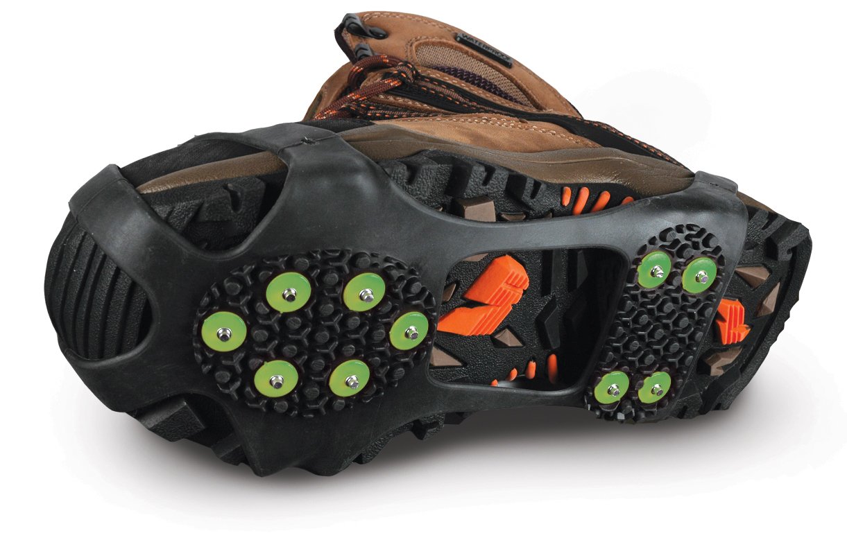 DryGuy GripOns Ice and Snow Traction,Black,Small