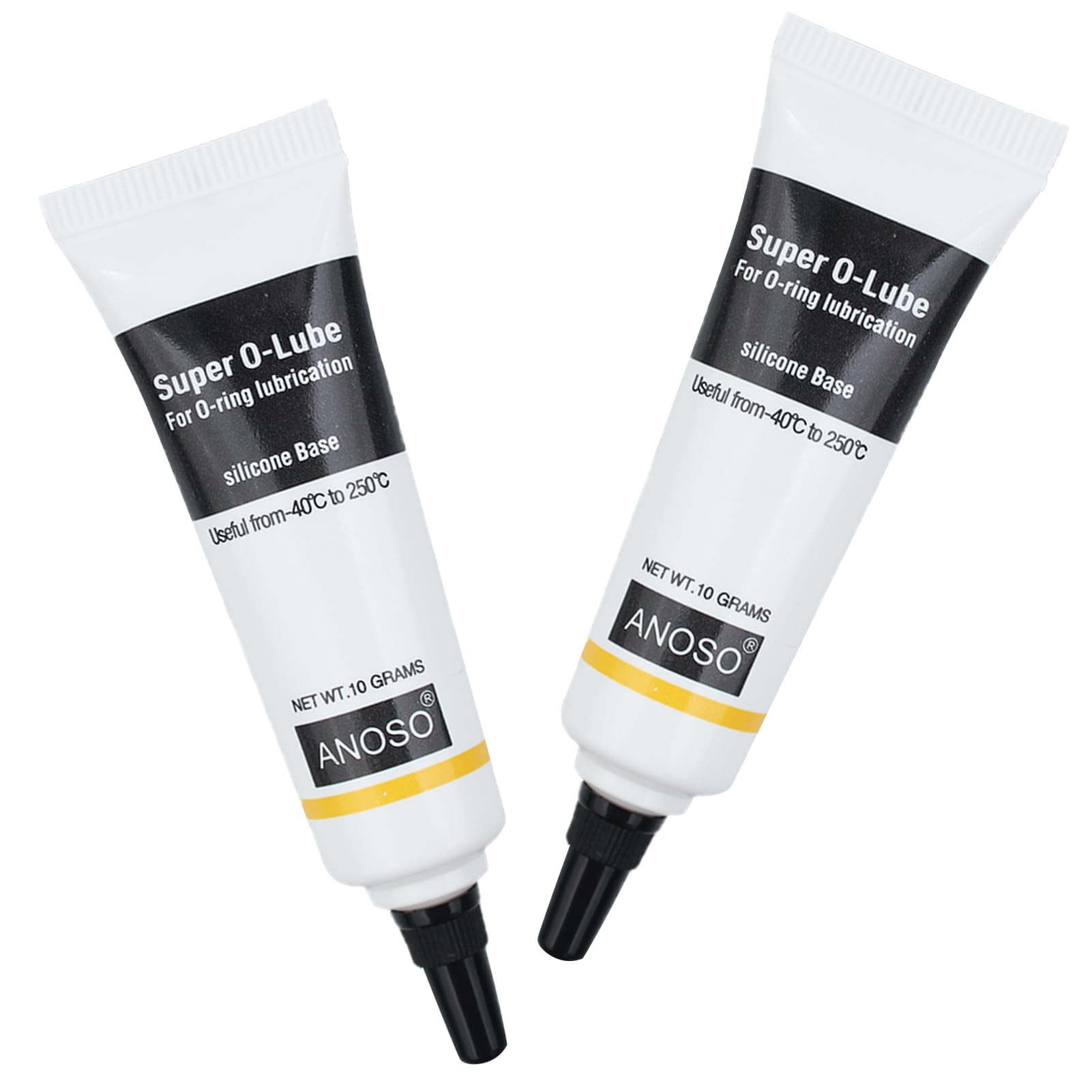 Silikonfett für Kaffeevollautomaten 2 Tuben à 10 g,Silicone Grease,Silikonfett,für Brühgruppe Dichtung O-Ringe Kaffeemaschine Trinkwasserarmaturen