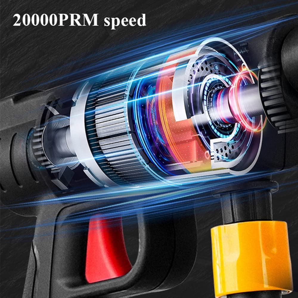 Elektryczny Bezprzewodowy Wysokociśnieniowy Pistolet Do Myjni Samochodowej Generator Piany Na Wodę Cleaner Myjnia Samochodowa Akumulatora 24V Silny Strumień Pod CiśNieniem