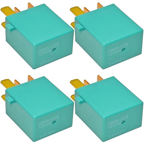 Miniatura 8 de Relé G8HN-H70 (juego de 2), DC12V 20A Micro ISO Plug-in Relé para Automoción, Compatible para Honda Acura Vehículo