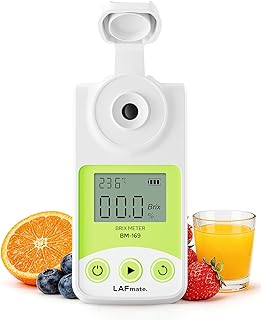 Digital Brix Refractometer 0-95 Brix Mater for Honey Maple Syrup, Sugar Refractometer with ATC for Winemaking Homebrewing