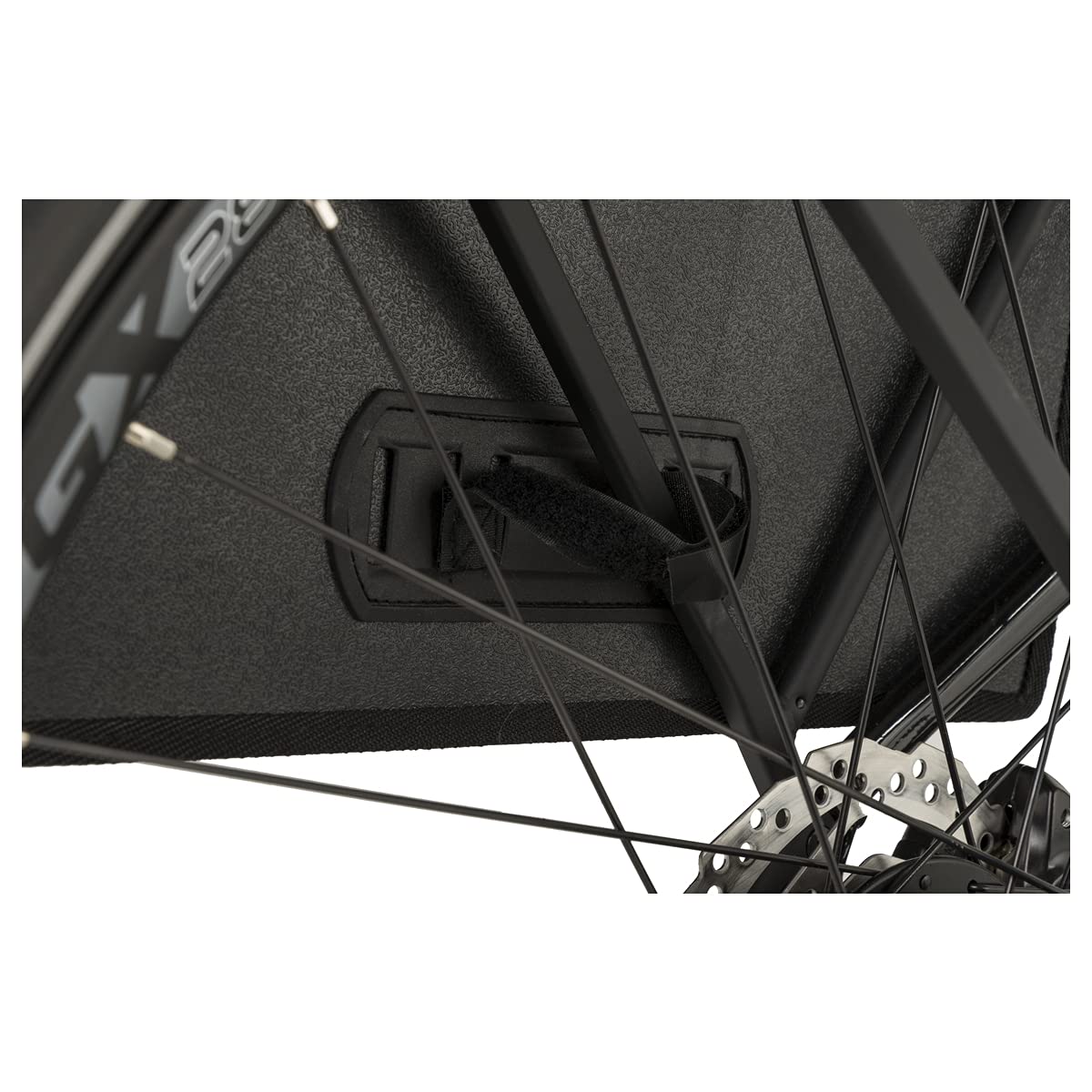 FastRider Cargo Tarpaulin Doppel Pannier, Radtaschen, Fahrradtasche | 46 Liter | Schwarz