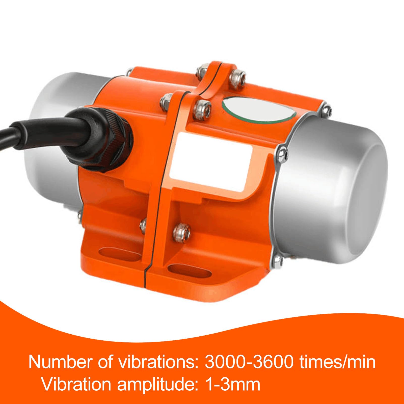 Tavolo Vibrante Elettrico per Calcestruzzo per Rimuovere Bolle/Scuotere Il Precipitato, Tester di Vibrazioni da Banco, Ampiezza 1-3 Mm | Fino A 3600 Vibrazioni/Minuto |,50 * 50cm