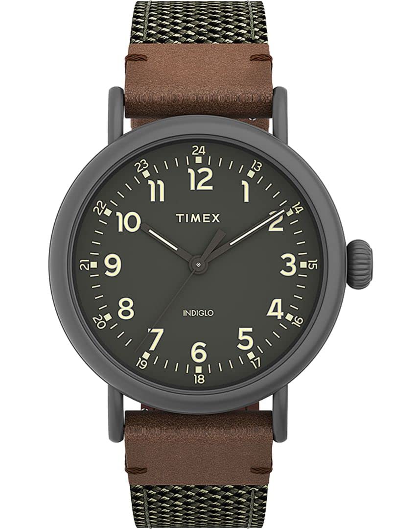 Timex Men's Analogue Watch with a Fabric Strap Standard