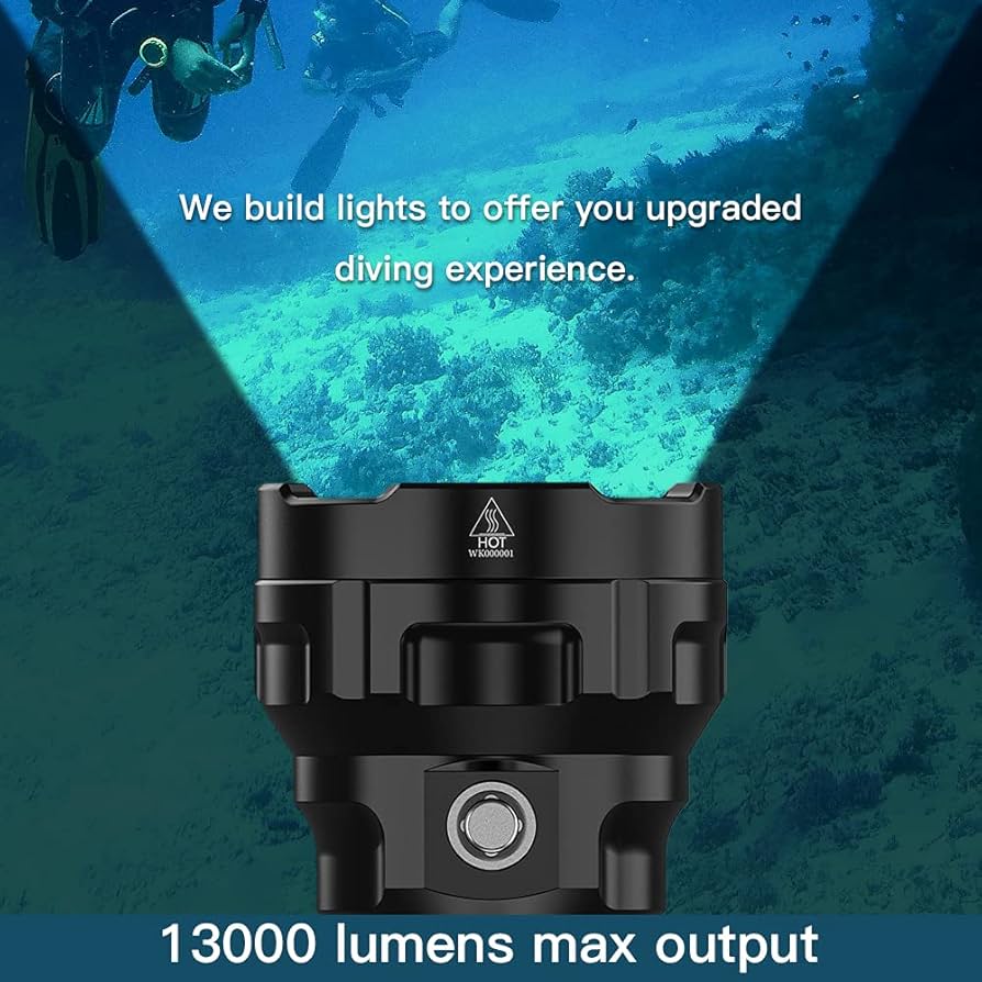 送料無料(沖縄配送) Wurkkos 水中ライト DL70 LED 懐中電灯 防水