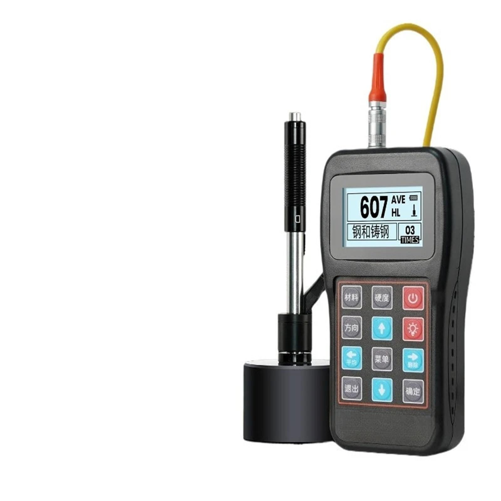 Gqnblvhzupdm One Color Hardness Tester Handheld Metal Hardness Tester, Portable