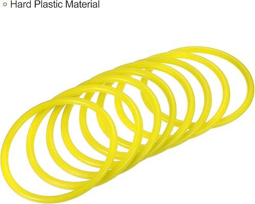 Miniatura 4 de PATIKIL Anillos de lanzamiento de anillo de carnaval aros de plástico para cabina de juego de recuerdo de fiesta al aire libre