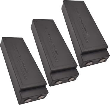 3 Pcs/Set 7.2v 2000mAh Scanreco 592 Battery RSC7220 13445 Ni-MH Replacement Battery for Scanreco 592,16131, 590, 960, BS590, Cifa, EA2512, Effer, Fasse, Fassi, FBS590
