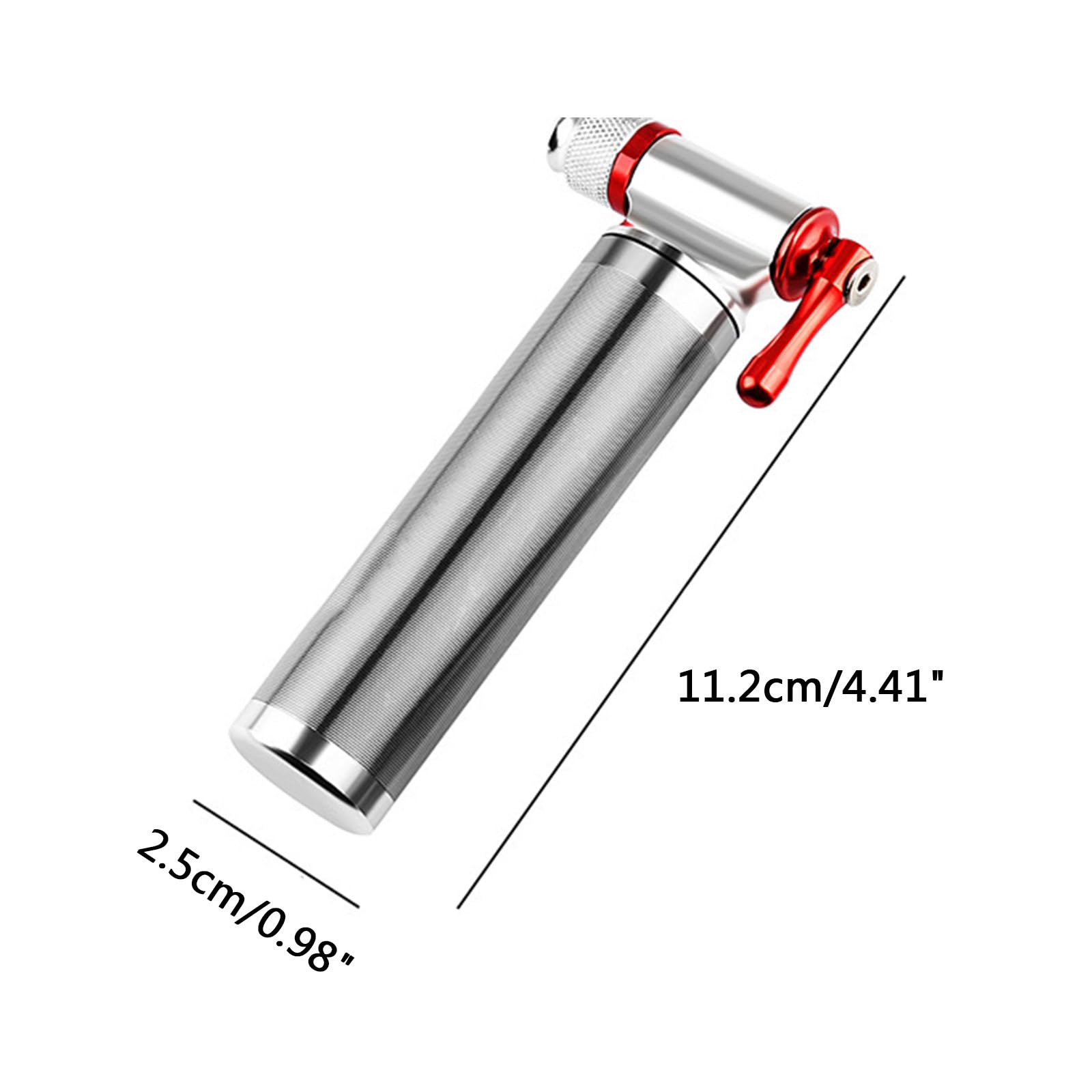 CO2 Fahrrad-Reifenfüller, 16 g, für & Schrader für Ventile, isolierte Hülse, Fahrräder, CO2-Reifen, Inflator-Kits, Co2-Patronen, Co2-Patronen, Co2-Inflator für Reifen, Fahrräder, Co2, Co2