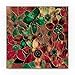 Stained Glass Christmas by Color Bakery, 14x14-Inch Canvas Wall Art