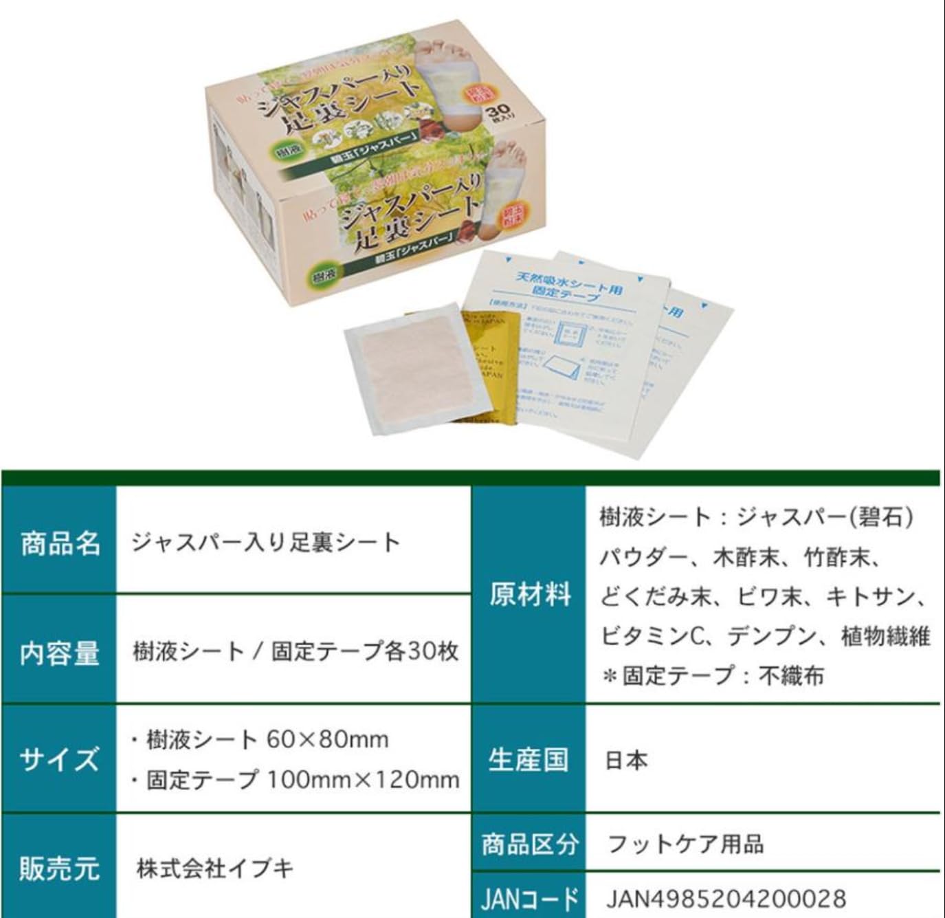 Amazon.co.jp: 足裏シート 足用 樹液シート 足リラックス ジャスパー