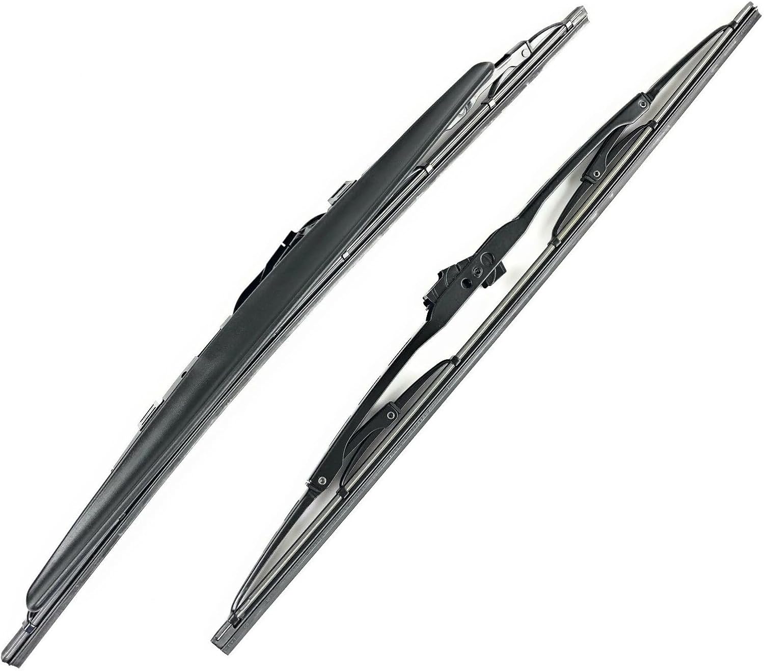 2pcs Windshield Window Wiper Blade Set Assembly Front Left Driver Side for Land for Rover Discovery 1994-1999 18In-Length (Inches) DKC100910 DKC100920
