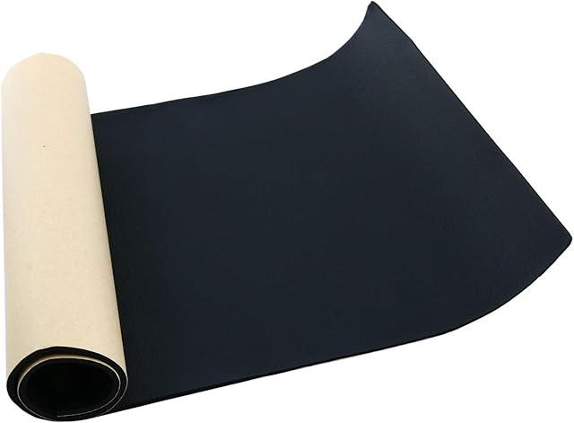 DasMarine Sponge Neoprene with Adhesive Foam Rubber Sheet, Cut to Multiple Dimensions and Lengths - DIY, Gaskets, Cosplay, Costume, Crafts (0.32cm Thick X 30cm Wide X 122cm Long)
