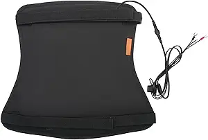 Surakey Waterproof Motorcycle Heated Seat Cushion with 3 Temperature Levels