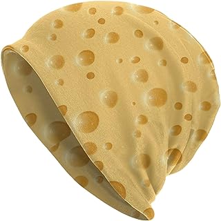 Funny Food Pattern Beanie Winter Hats Chemo Hat Cancer Headwear Knitted Hats Baggy Slouchy Skull Cap for Men Women