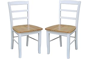 International Concepts Madrid Ladderback Dining Chairs