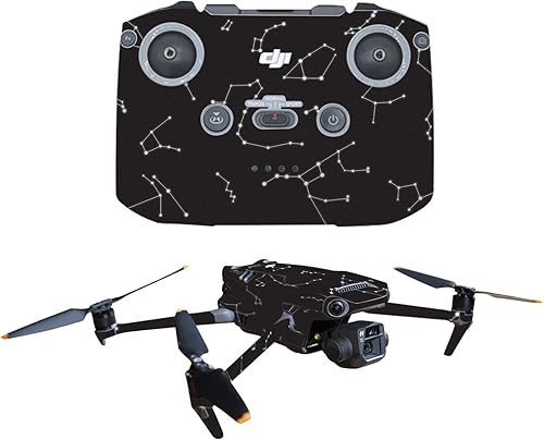 MightySkins Skin compatible con DJI Mavic 3  Constellations  Funda protectora de vinilo duradera y única  Fácil de aplicar, quitar y cambiar de