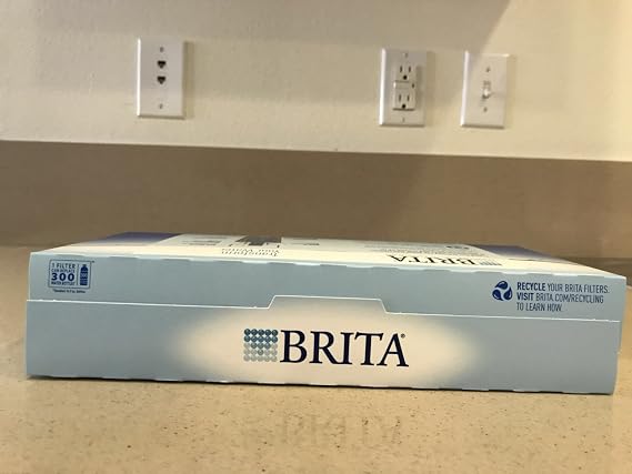 Brita 636011 Standard Water Filter, Standard Replacement Filters for Pitchers and Dispensers, BPA Free - 5 Count, White