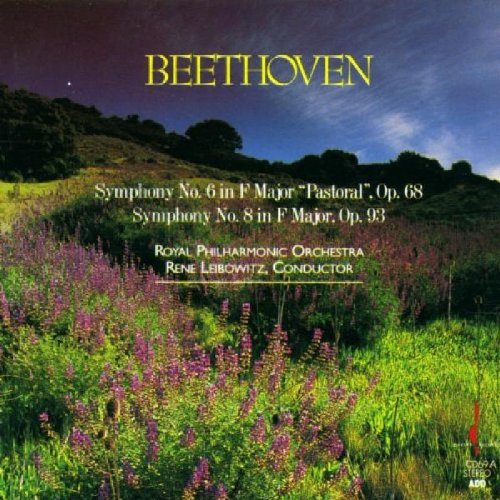 Symphonies 6 & 8 [Audio CD] Various Artists and Beethoven / Leibowitz / Royal Philharmon