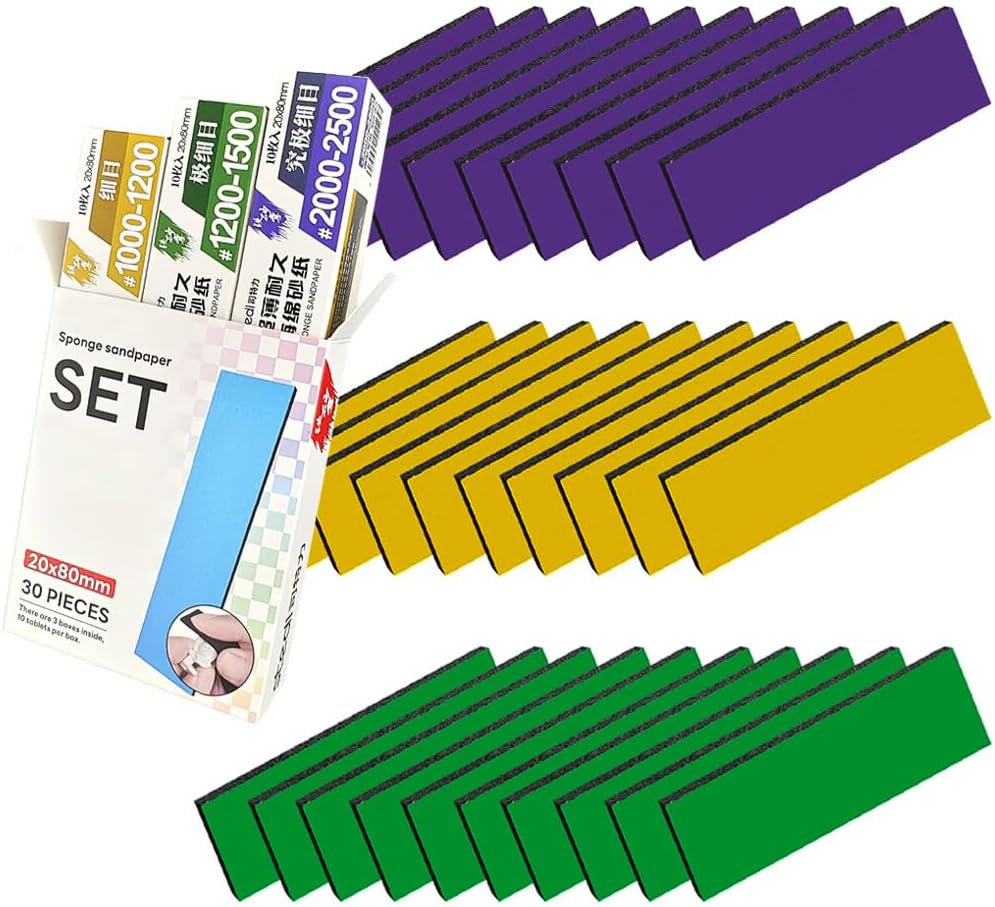 Stedi Sanding Sponge for Model Gundam Building, Hobby Model Tools Hand Sandin...