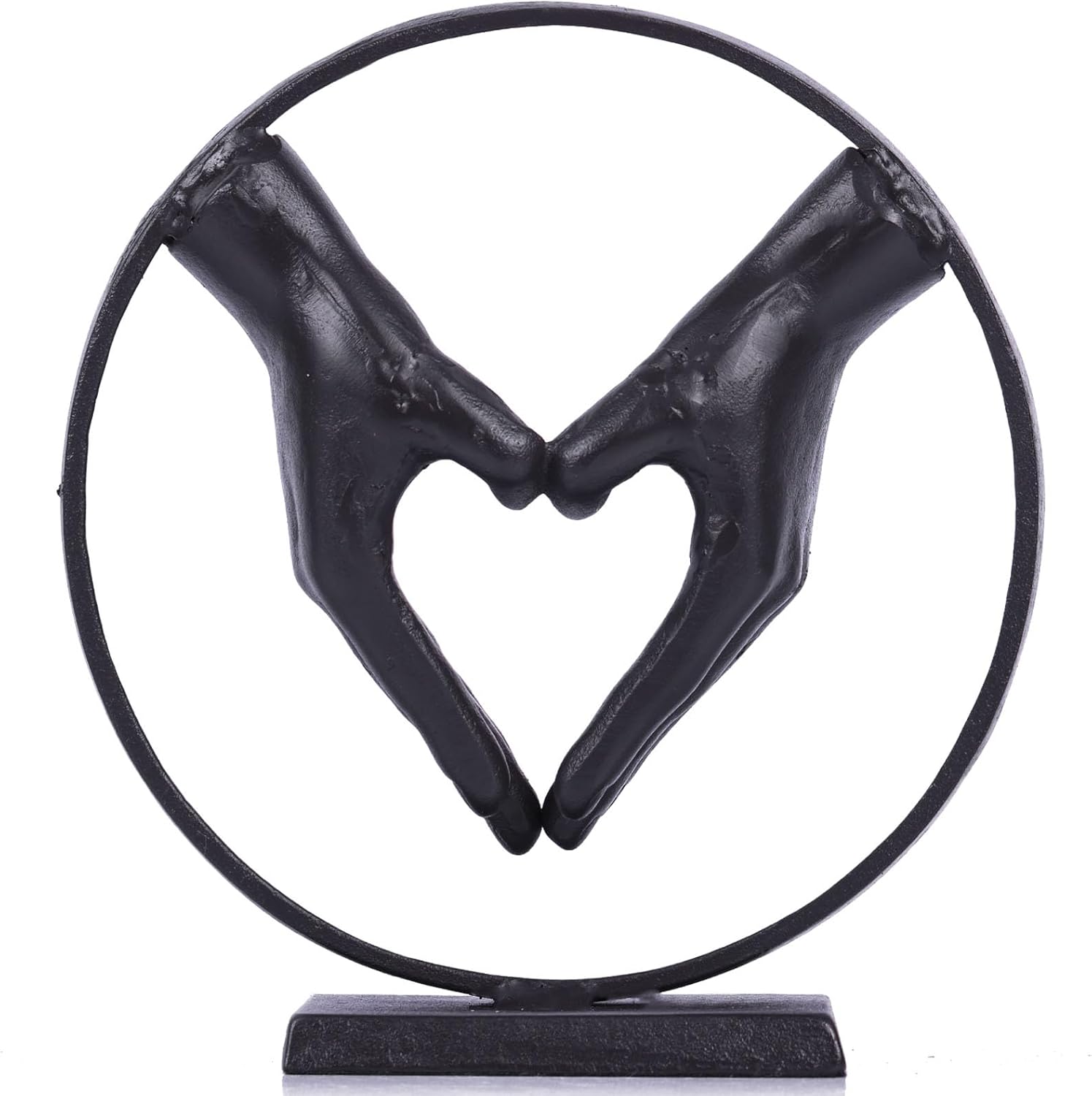 XMGZQ Iron Couple Statue Tv Stand Decor,Bedroom Decor for