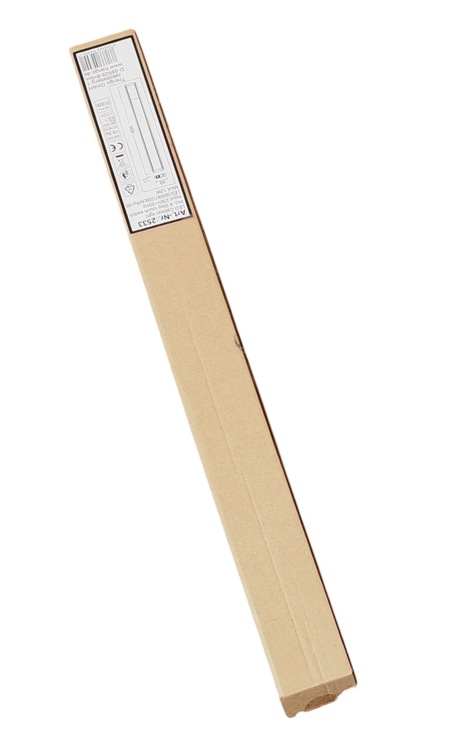Trango LED Unterbaulampe 4-Stufen dimmbar 2534 *SUN* Küchenunterbau Lampe Lichtleiste 900mm lang 15 Watt 230V in Titan mit Touchdimmer 3000K warmweiß Aufbauleuchte, Schrankbeleuchtung, Unterbauleiste