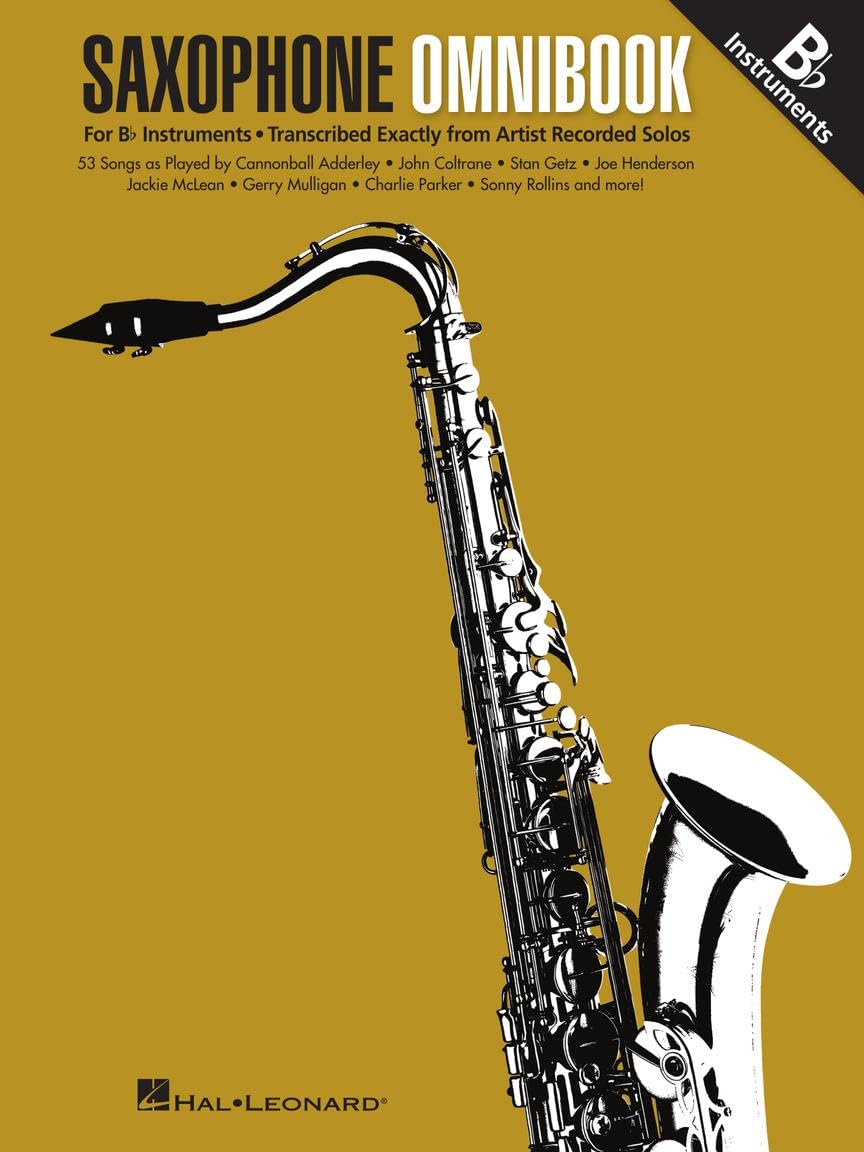 Saxophone Omnibook for B-Flat Instruments: Transcribed Exactly from Artist Recorded Solos