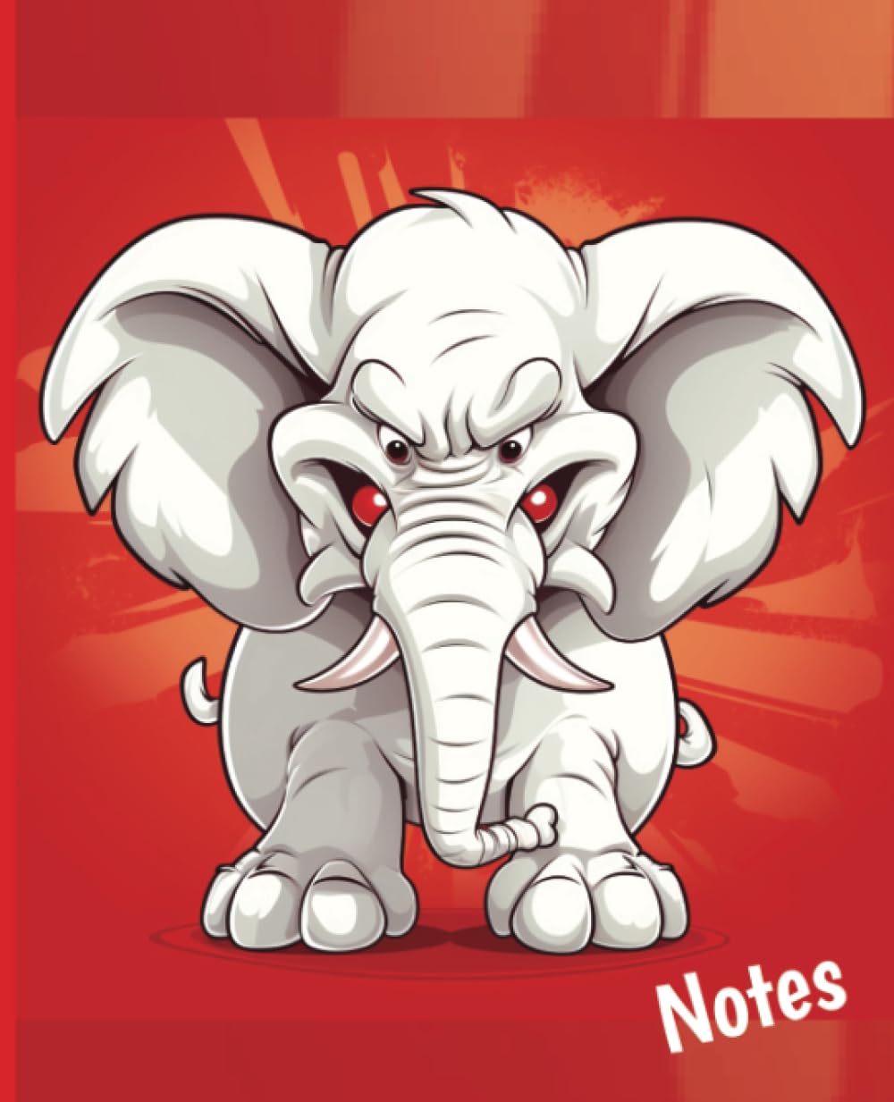 Angry Elephants Composition Book