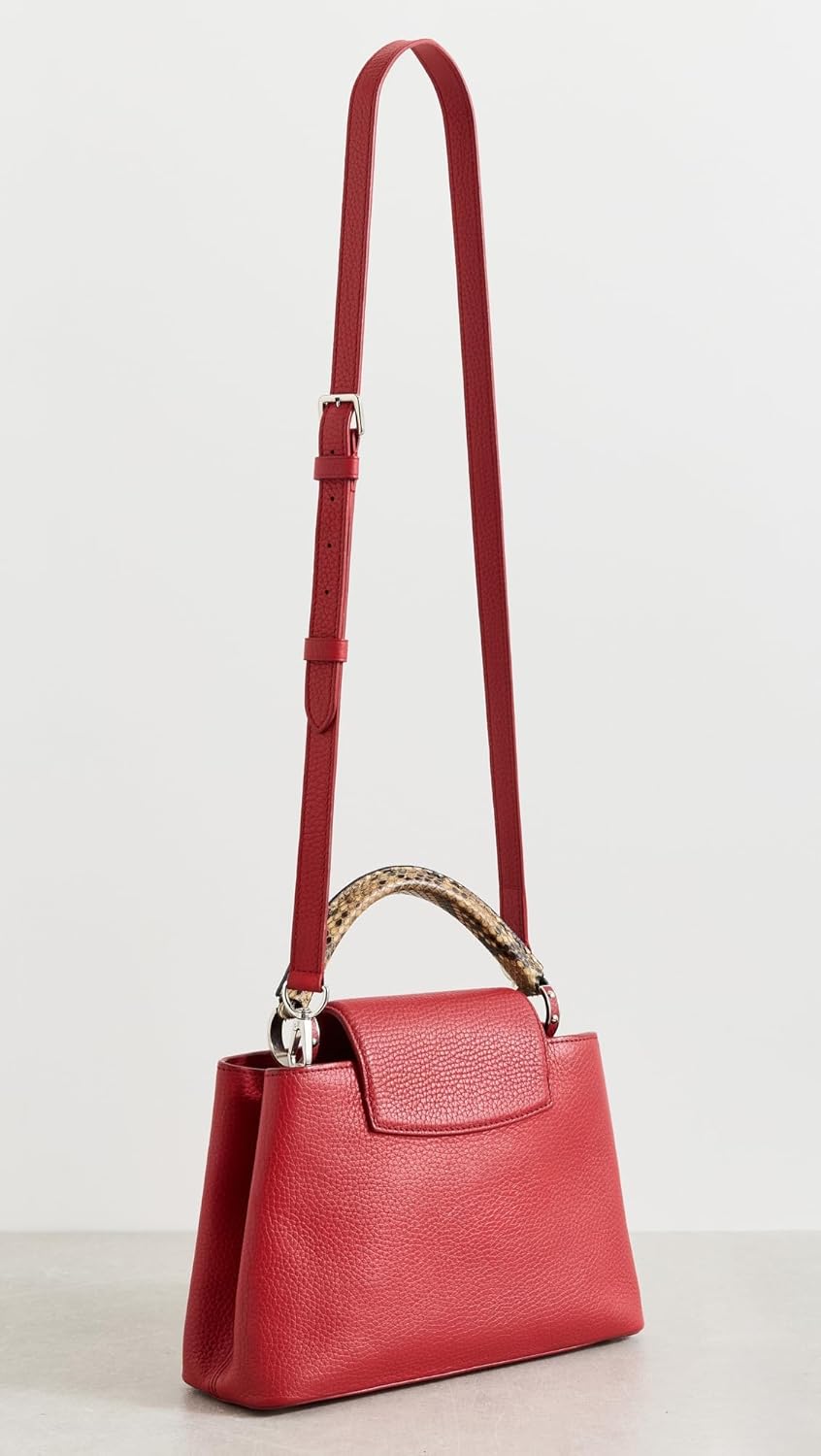 Louis Vuitton What Goes Around Comes Around Women's Pre-Loved Taurillon Capucines BB Bag - Image 3