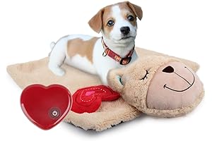 Soothing Simulation Bear Toy for Canine Companions: A Haven of Comfort for Anxious Pups