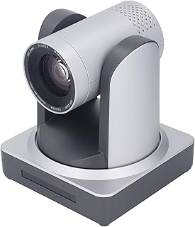 GOWENIC High Definition Lens, Multi Port Output, POE Power Supply and Networking 2 in 1, 20X Optical Zoom, Auto Focus, Easy to Use Conference Camera with 1080P Resolution (US Plug)