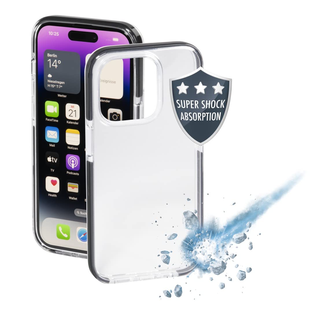 Hama Custodia per iPhone 12 Pro Max Protector (trasparente iPhone 12