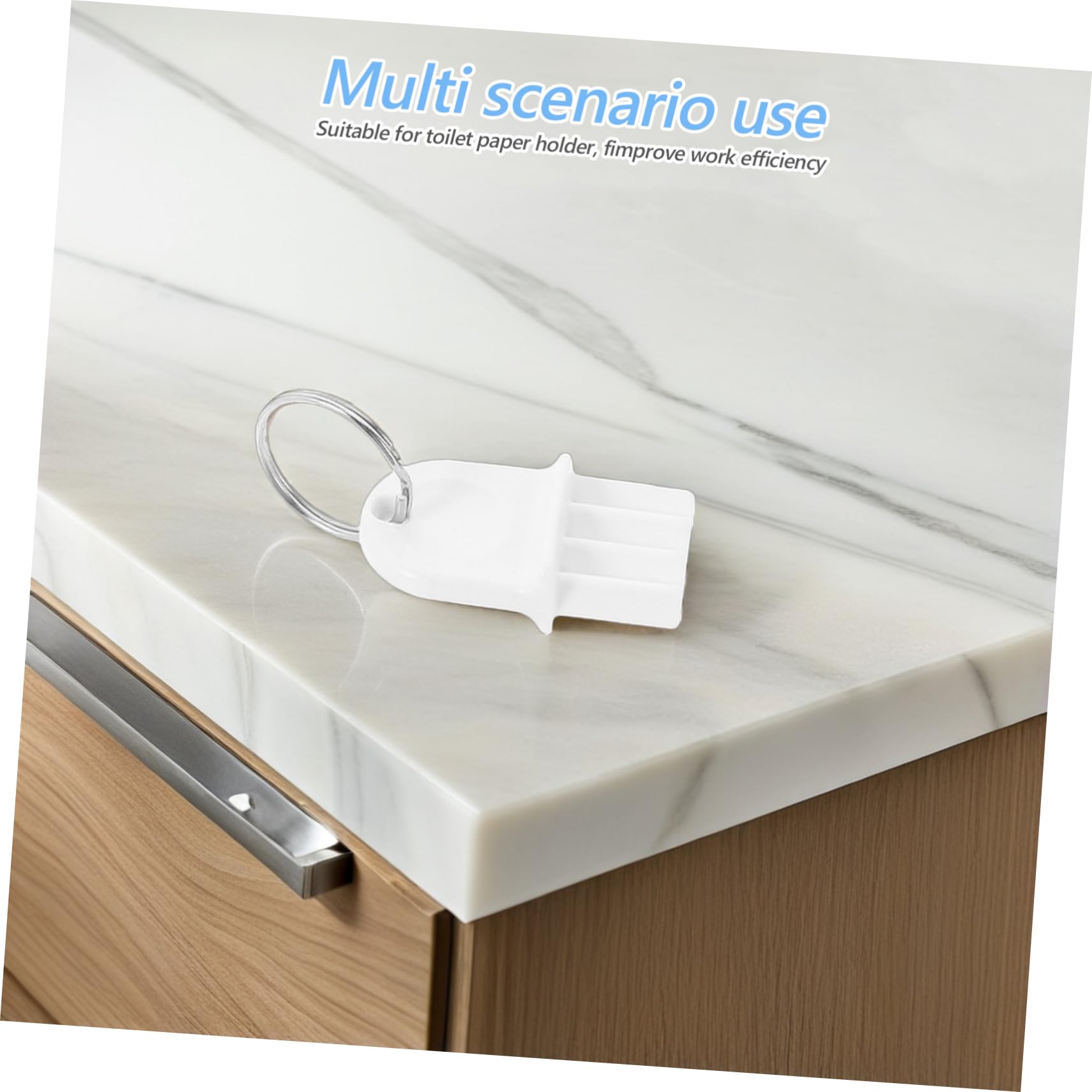 SEWACC Llave para Portarrollos de Papel Toalla Reemplazo de Llave para Dispensador de Toallas de Papel Accesorio para Oficina y Usos Comerciales