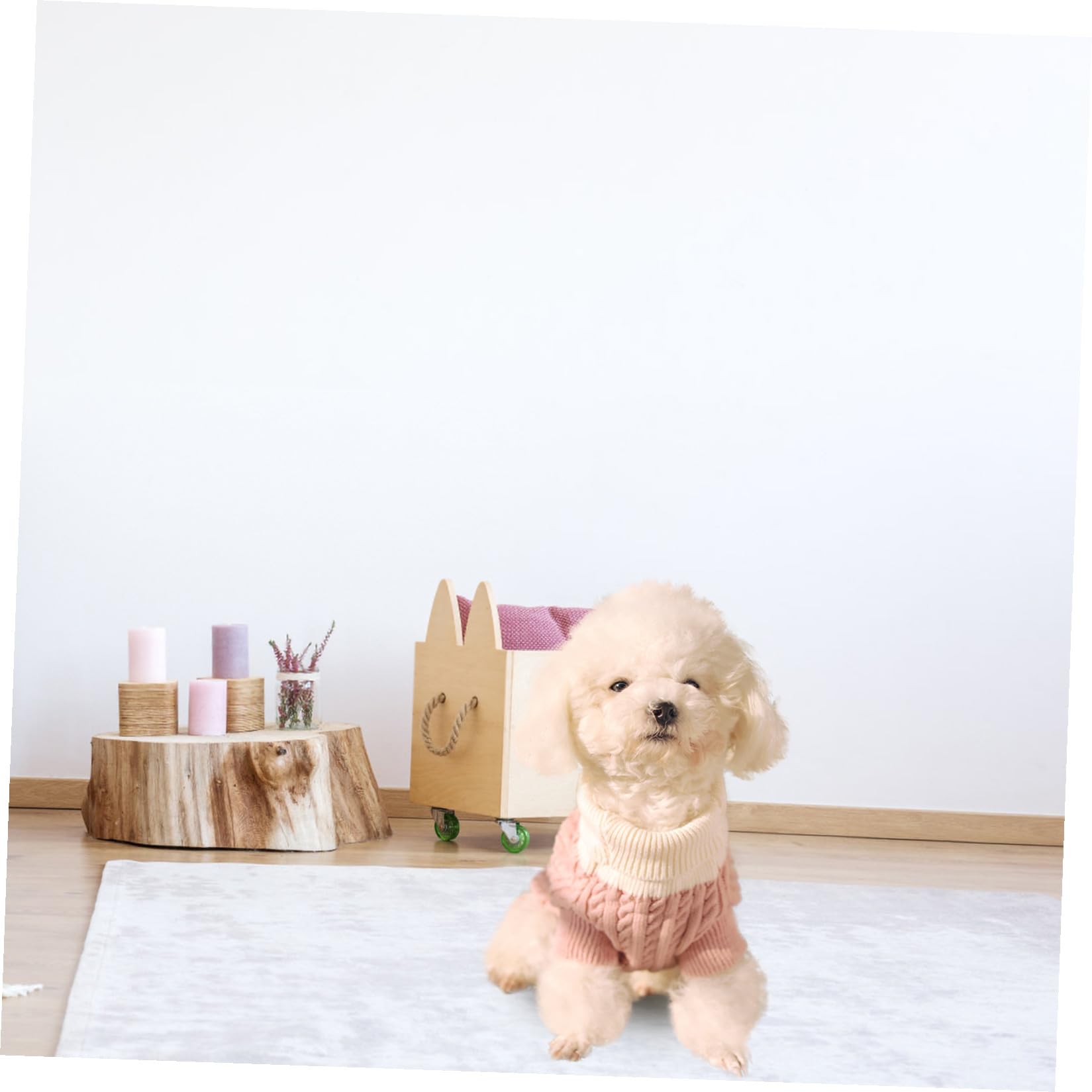 ABOOFAN 3stücke Pet Winter Sweater Hochwertiger Hochkragen Hundepullover Für Kleine Hunde Warm Und Bequem Für Herbst Und Winter Pflegeleicht Und Maschinenwaschbar