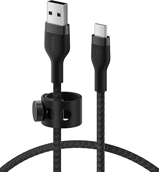 Belkin USB-A to USB-C   iPhone15/iPadmini/iPadPro/iPadAir/Galaxy/Android    USB-IF  1    BOOST CHARGE Flex CAB010bt1MBK