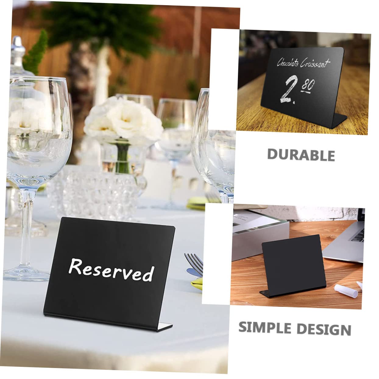 Arredamento Nero Decorazioni Per Matrimoni 1 Set Espositore Lavagna Cancellabile Appunti Scrivania Acrilico Da 3 Mm Ufficio Home Decor Arredamento Dell'ufficio
