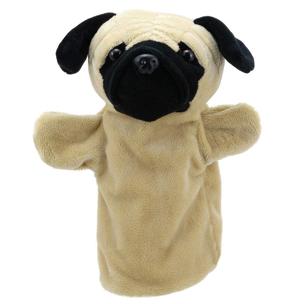 The Puppet Company PC004624 Animal Buddies Pug - Hand Puppet