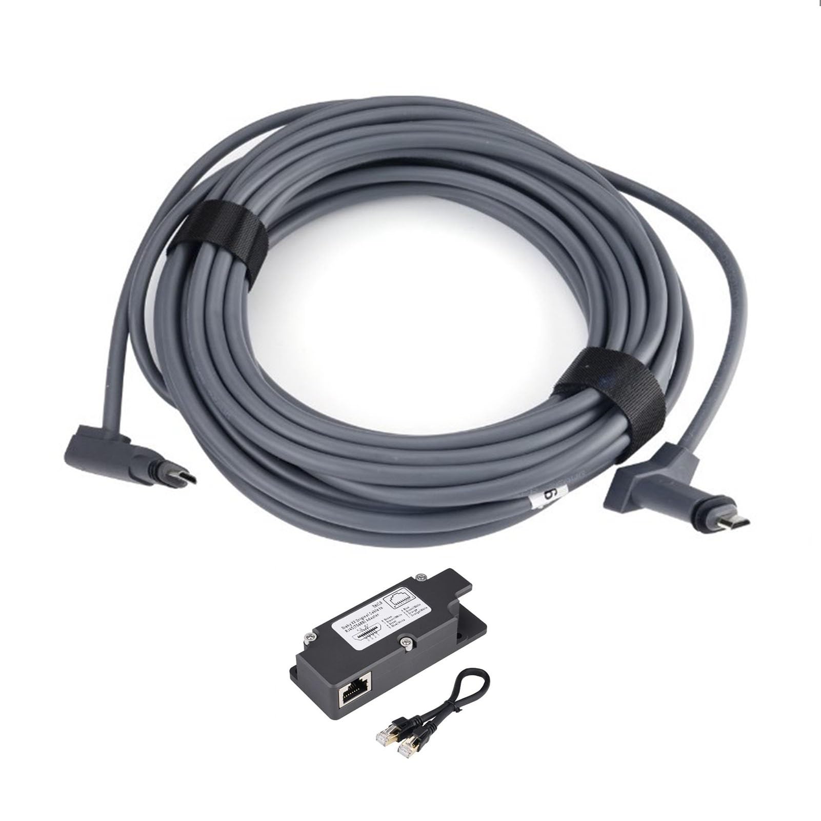 Haofy Câble D'antenne, Longue Durée, Accessoires Réseau Star Space X, Satellite, Toit (30FT)