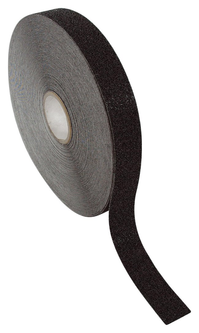 Brinox B61320N - Cinta antideslizante adhesiva (25 mm x 25 m) color negro