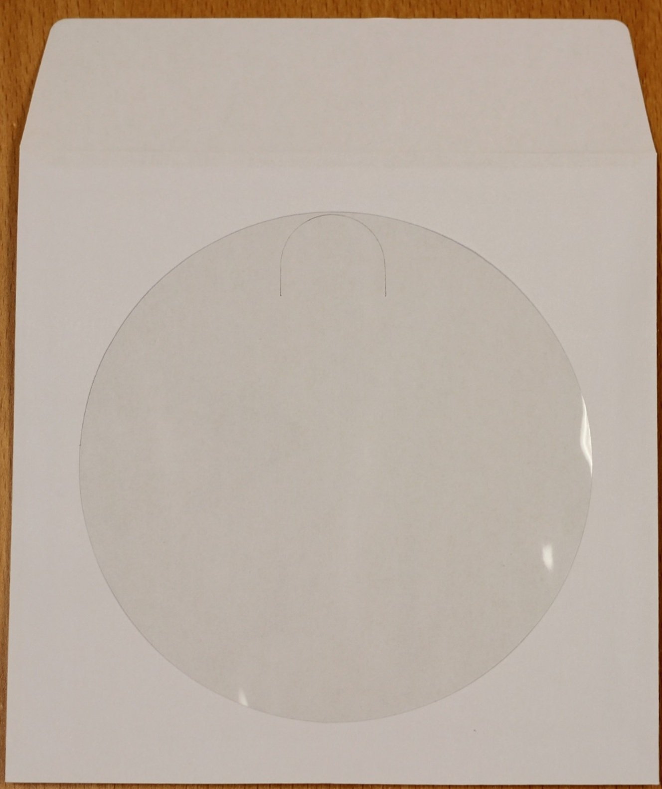 500 White Paper CD / DVD Disc Sleeves With Flap & Window #CDIWWF - Perfect for Storing CDs and DVD Discs!-image-37