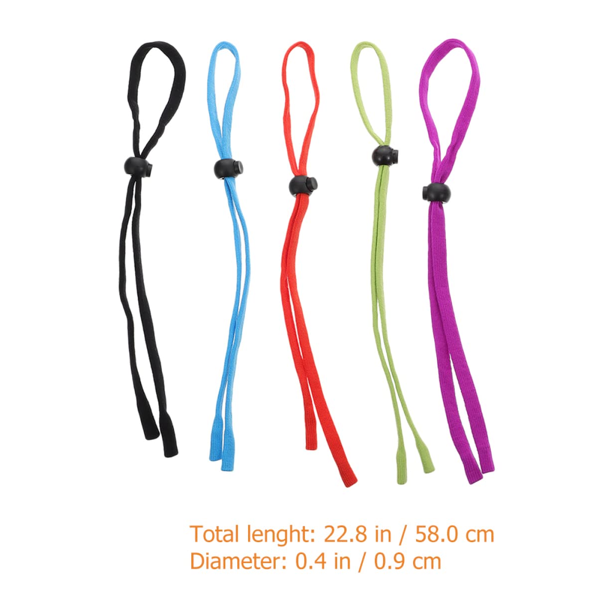 CALLARON Corda Per Occhiali Catena Salviette Per Lenti Per Occhiali Custodia Per Gli Occhiali Chiaro Cinturino Per Occhiali Custodia Rigida Per Occhiali Cavi In Piedi Spandex