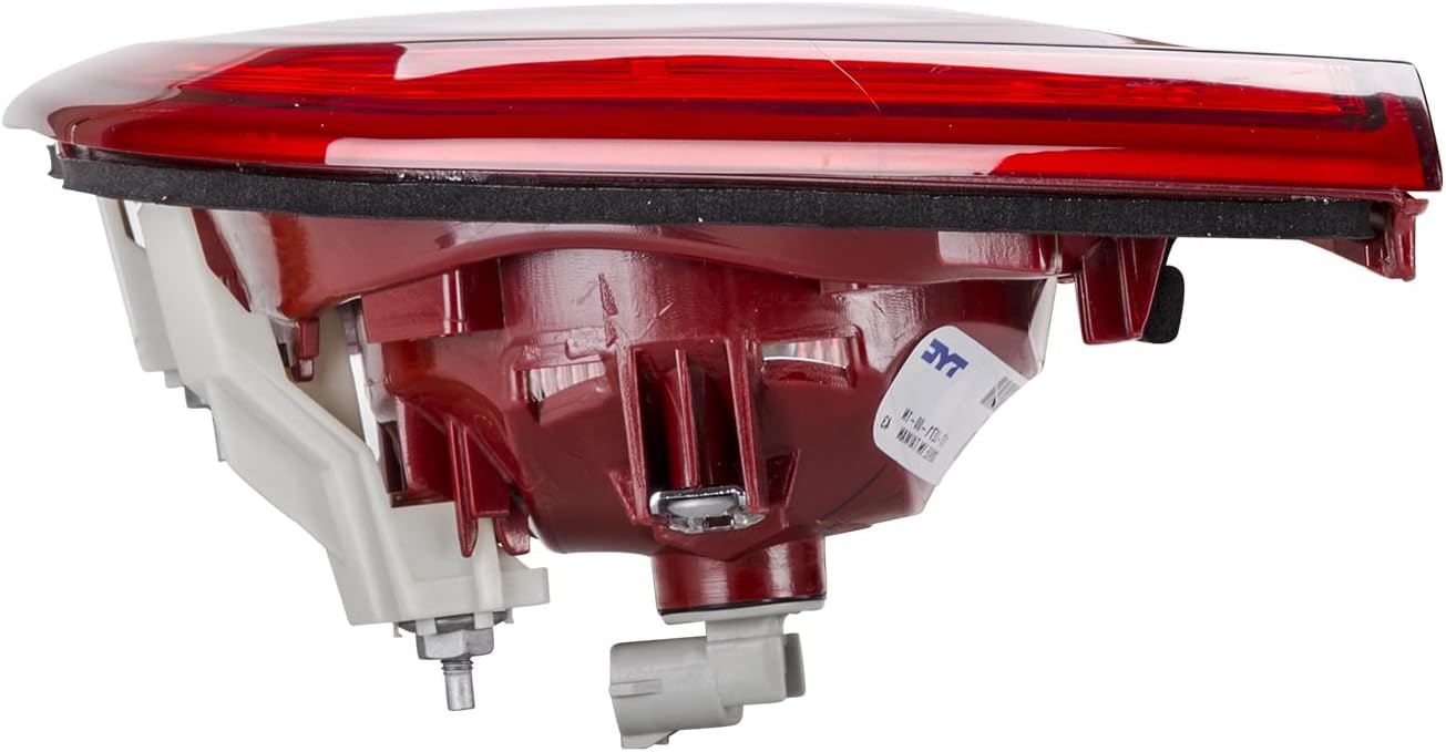 TYC Left Tail Light Assembly Compatible with 2008-2012 Chevrolet Malibu