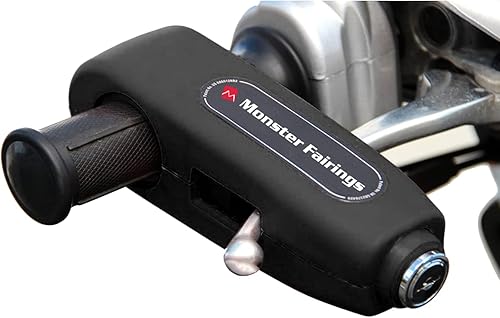 Cerraduras negras para motocicleta, antirrobo, bloqueo de freno de motocicleta, cerraduras antirrobo, bloqueo de manillar de bicicleta para