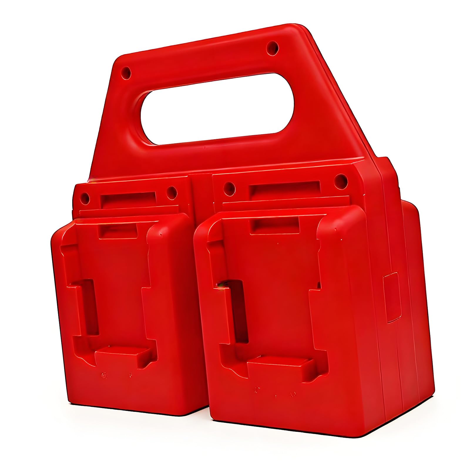 Professional Battery Storage Stand Handheld for 18V 14.4V Batteries Tool Case Storage Workshop Accessories Outdoor Work Battery Case