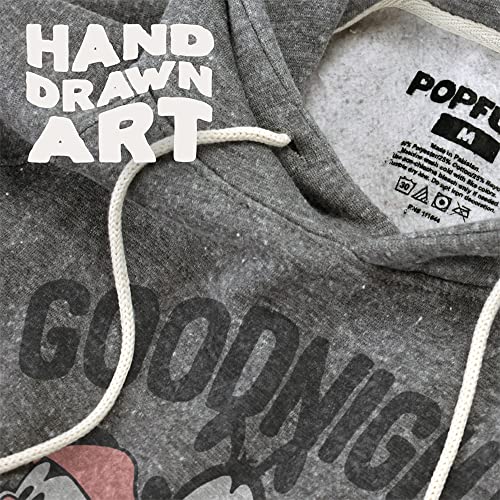 Popfunk Classic Cartoons Collection Official Premium Ultrasoft Tri-Blend Hoodie2