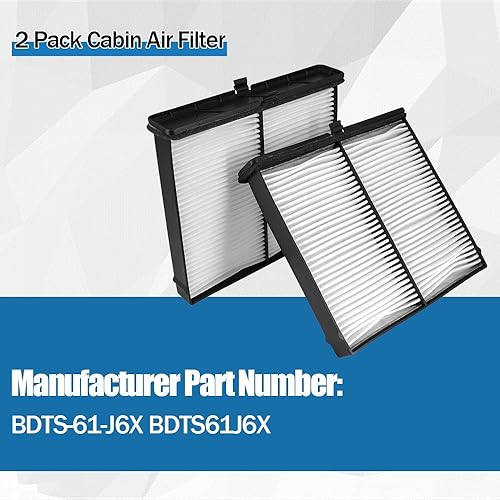 Miniatura 3 de Paquete de 2 filtros de aire de cabina para Mazda 3 2019-2022 CX-30 BDTS-61-J6X BDTS61J6X