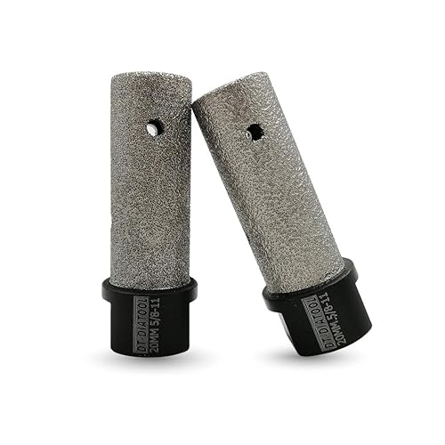 Miniatura 8 de DT-DIATOOL Dedo de diamantebroca de fresado de diámetro 1 "(25 mm) para agrandar o reparar agujeros de azulejos de porcelana, piedra superficial de