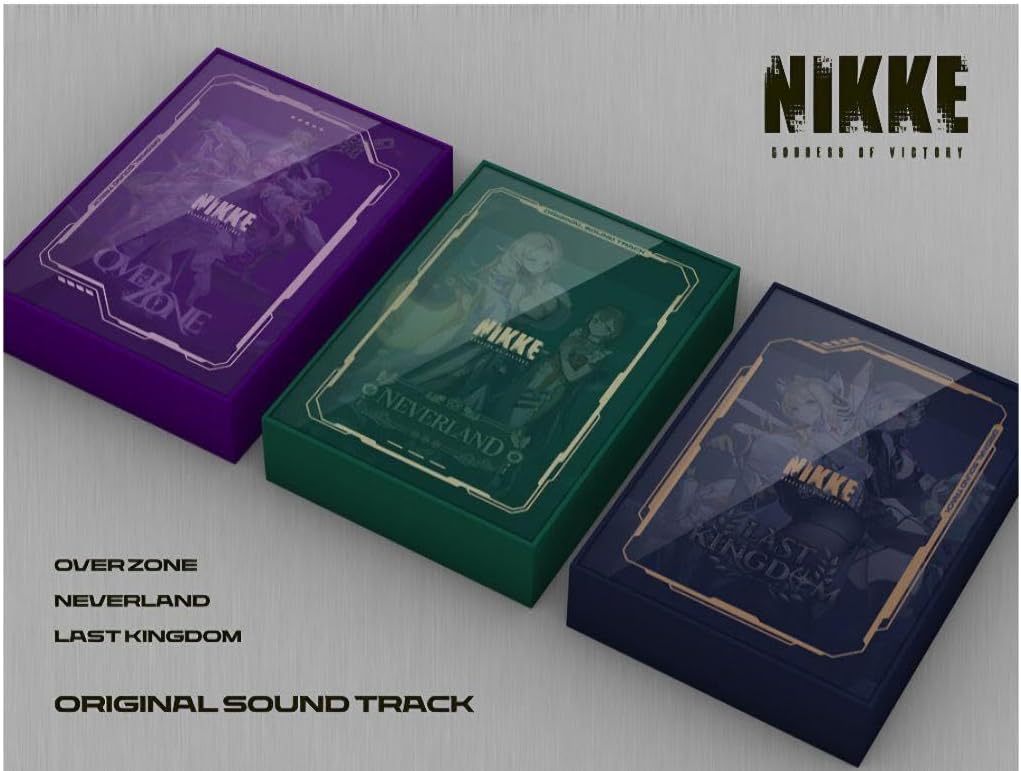 勝利の女神 NIKKE OST 3種セット RXKJ 勝利の女神：NIKKE』3周年記念