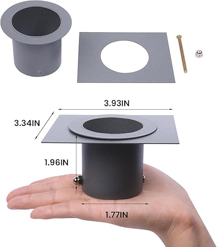 Miniatura 3 de Aseneat Juego de jaula para pájaros de 8.5 pies, cadenas de hierro forjado para canaletas con adaptador para drenaje y estaca de anclaje, 13 jaulas