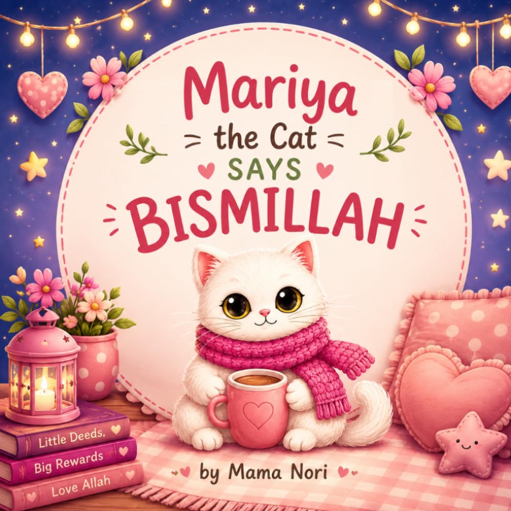 Mariya The Cat Says Bismillah: A Muslim Children's Story About Remembering Allah | Islamic Picture Book about Sunnah Habits | An Islamic Bedtime Story for Ages 3–7